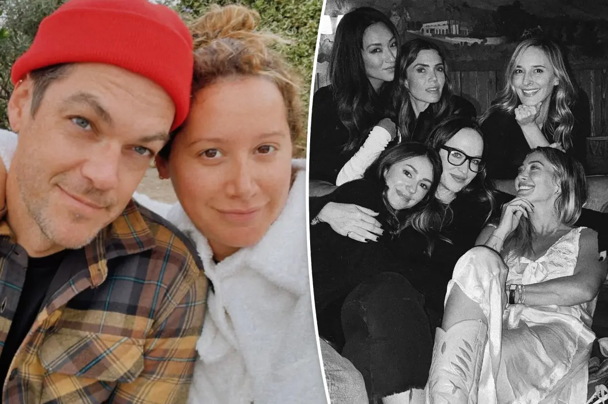 Ashley Tisdale's husband sparks controversy with mysterious post amid ongoing 'toxic' mom group conflict