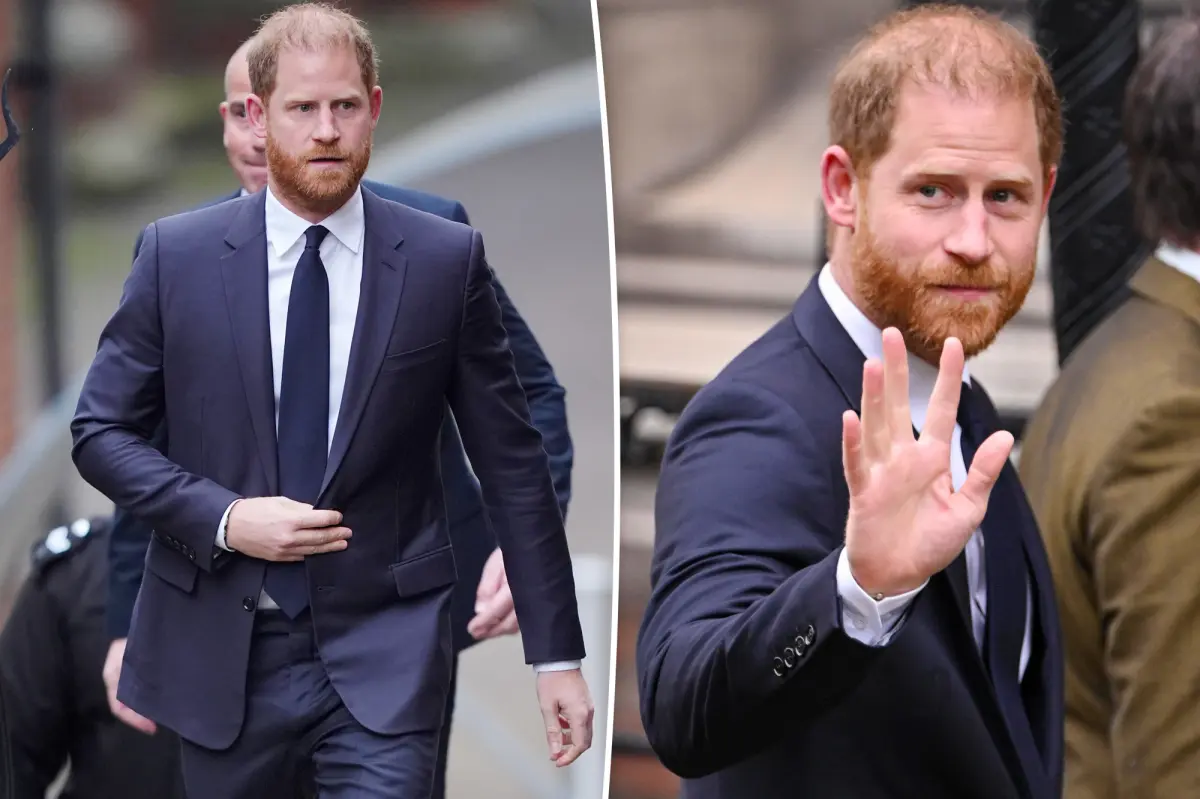 'Assured' Prince Harry reaches London court for last encounter with UK media