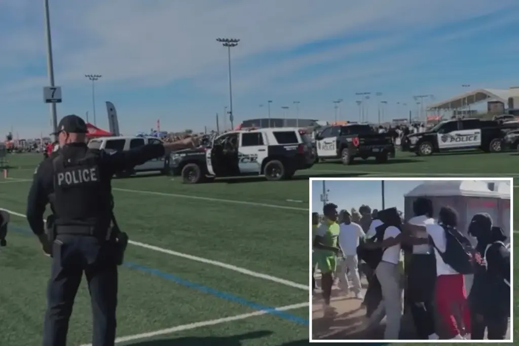 Authorities disperse large brawl during flag football event in Arizona