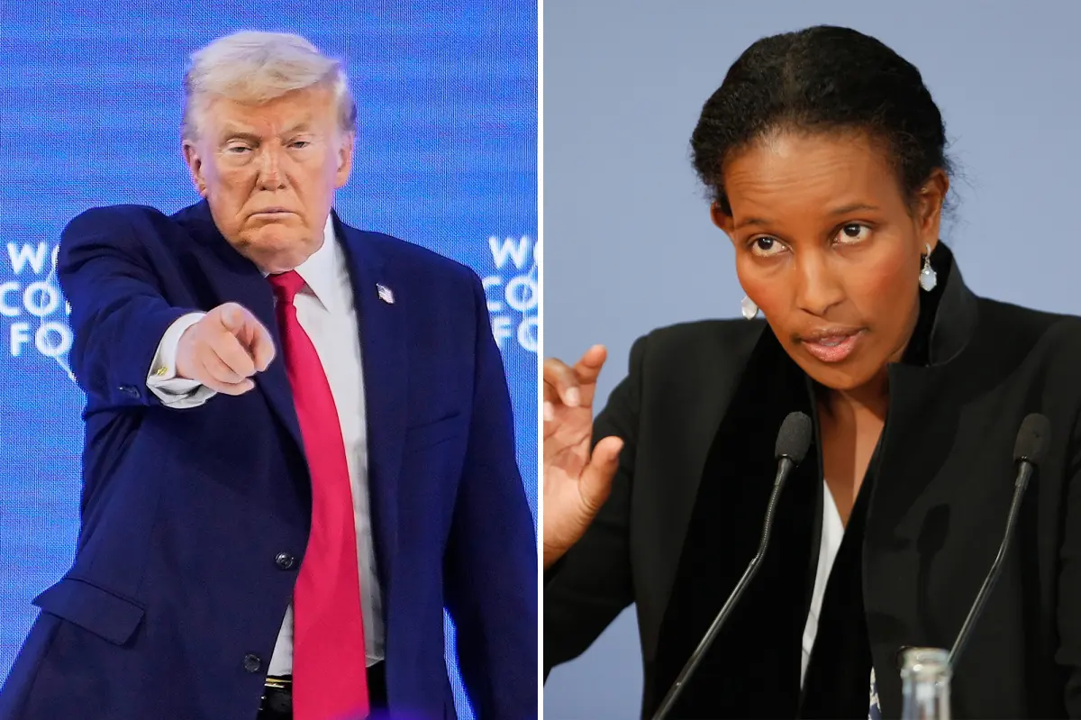 Ayaan Hirsi Ali, a Somali-born activist, commends Trump for his Davos speech on a serious threat.