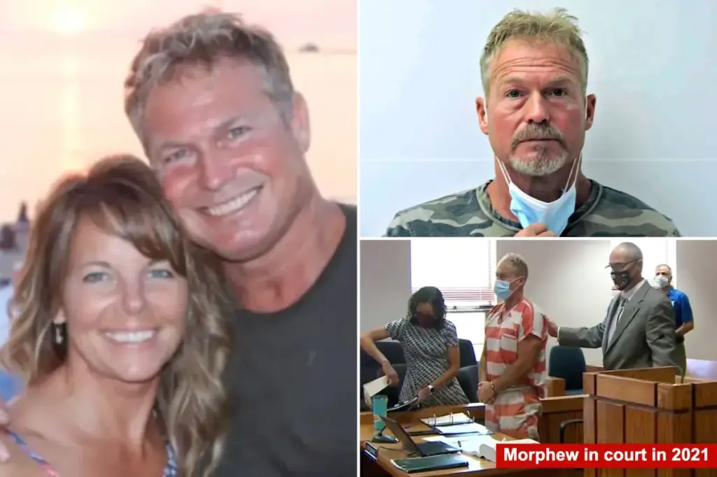 Barry Morphew enters a not guilty plea to the murder of his wife Suzanne for the second time.