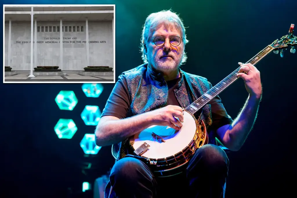 Béla Fleck faces backlash for giving in to 'woke mob' after cancellation of Trump-Kennedy Center event