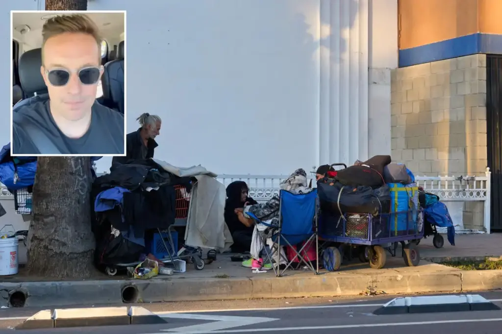 Benny Johnson arrives in LA and vows to expose 'the greatest deception on the planet'