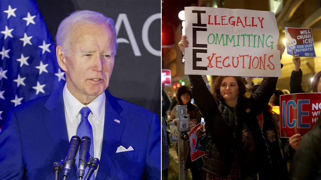 Biden criticizes Trump's immigration policies in Minnesota