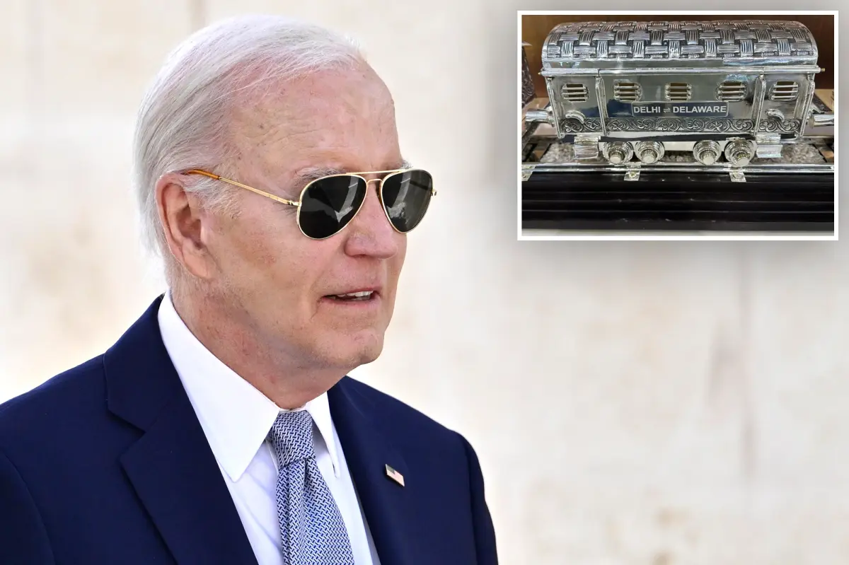 Biden gave back many presents from global leaders, but kept the $723 cufflinks from Italian PM Giorgia Meloni.