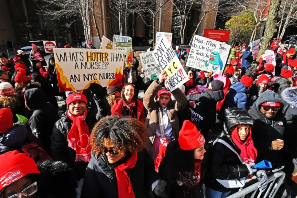 Biggest nurses strike in NYC history enters 2nd week as both sides remain steadfast: 'Fight till the very end'