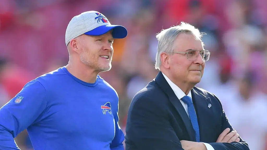 Bills dismissed Sean McDermott after loss to Broncos, owner states regarding playoff challenges