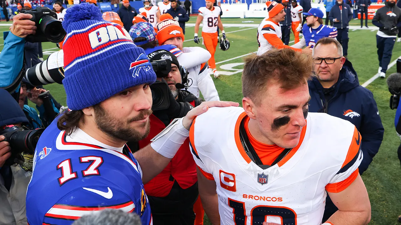 Bo Nix from the Broncos praises Bills MVP Josh Allen before their playoff match-up