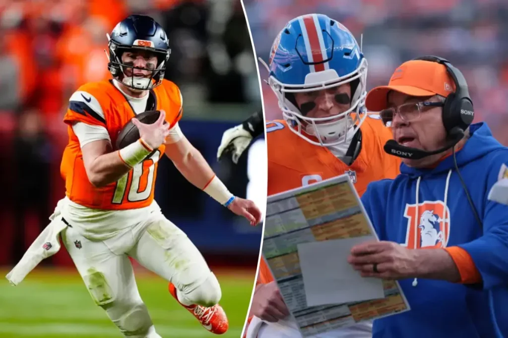 Bo Nix responds to Sean Payton’s comments about the quarterback being 'susceptible' to ankle injuries.