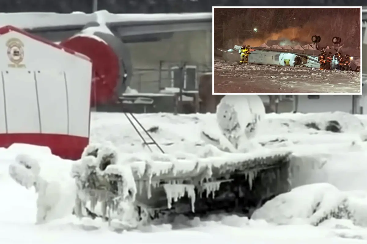 Bodies of Maine plane crash victims remain in wreckage at Bangor International Airport