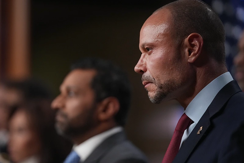 Bongino resigns from the FBI after less than a year as deputy director.