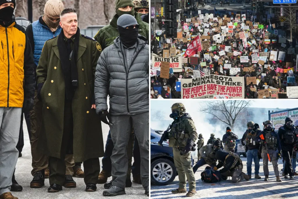 Border Patrol chief Greg Bovino and several agents withdraw from Minneapolis following the Alex Pretti shooting.