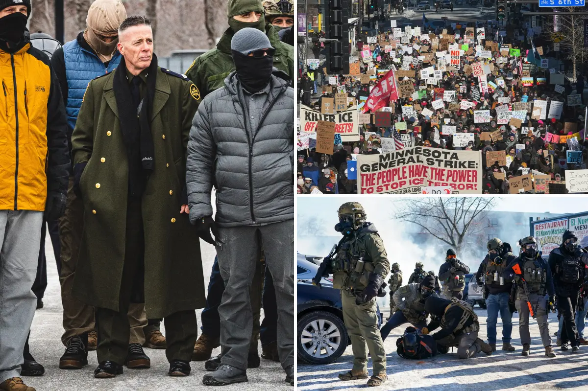 Border Patrol chief Greg Bovino and several agents withdraw from Minneapolis following the Alex Pretti shooting.