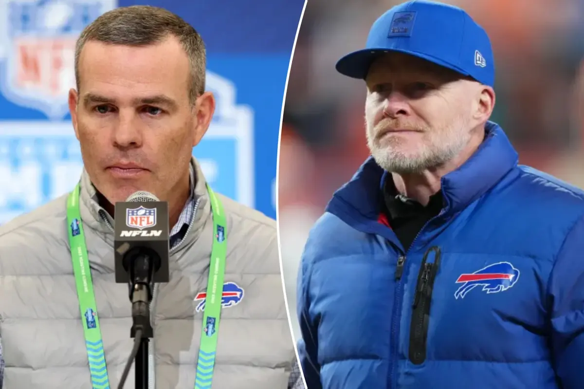 Brandon Beane is promoted while Sean McDermott is let go.