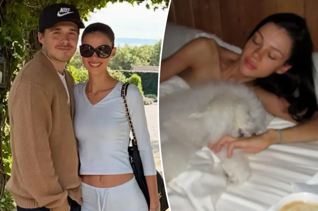 Brooklyn Beckham posts bold photo of wife Nicola Peltz amid ongoing family conflict.