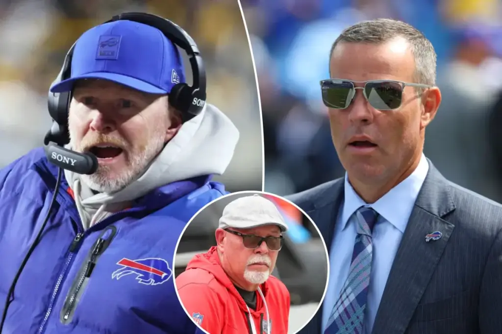 Bruce Arians criticizes Bills GM Brandon Beane regarding 'raise' after Sean McDermott's firing