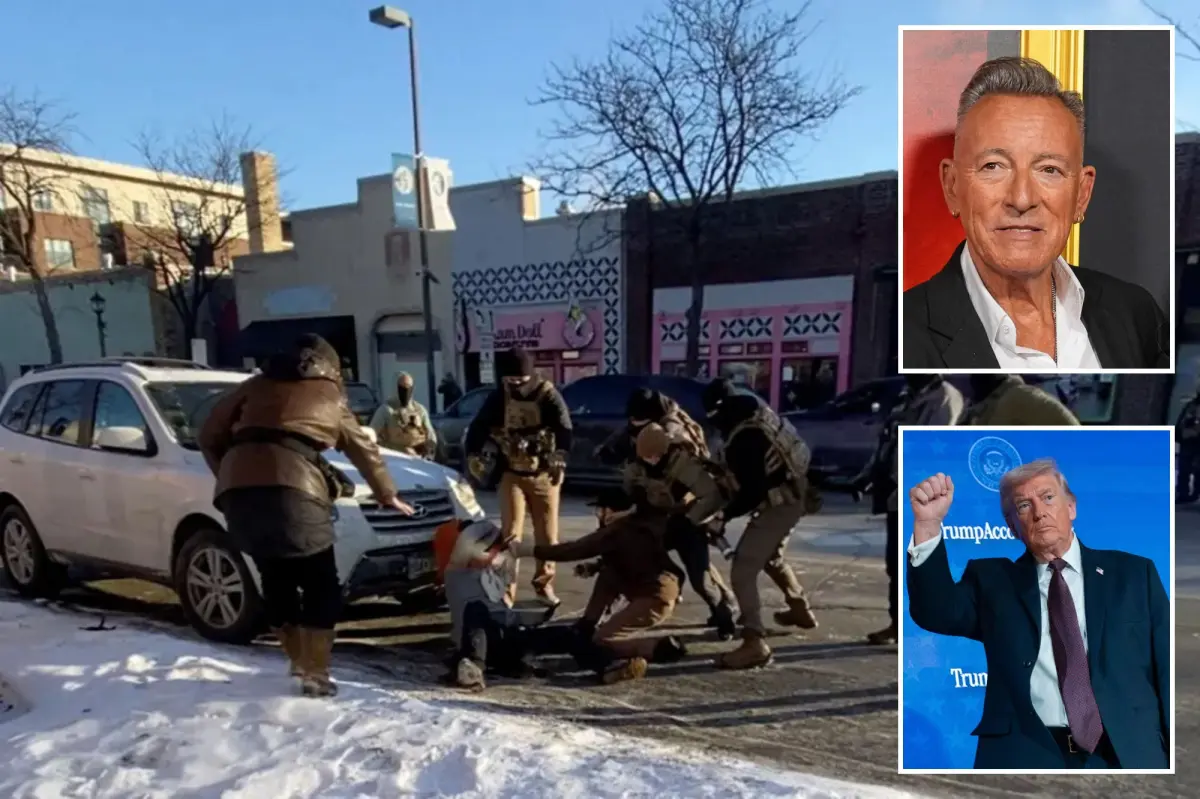 Bruce Springsteen criticizes Donald Trump's ICE raids in his new song 'Streets of Minneapolis'