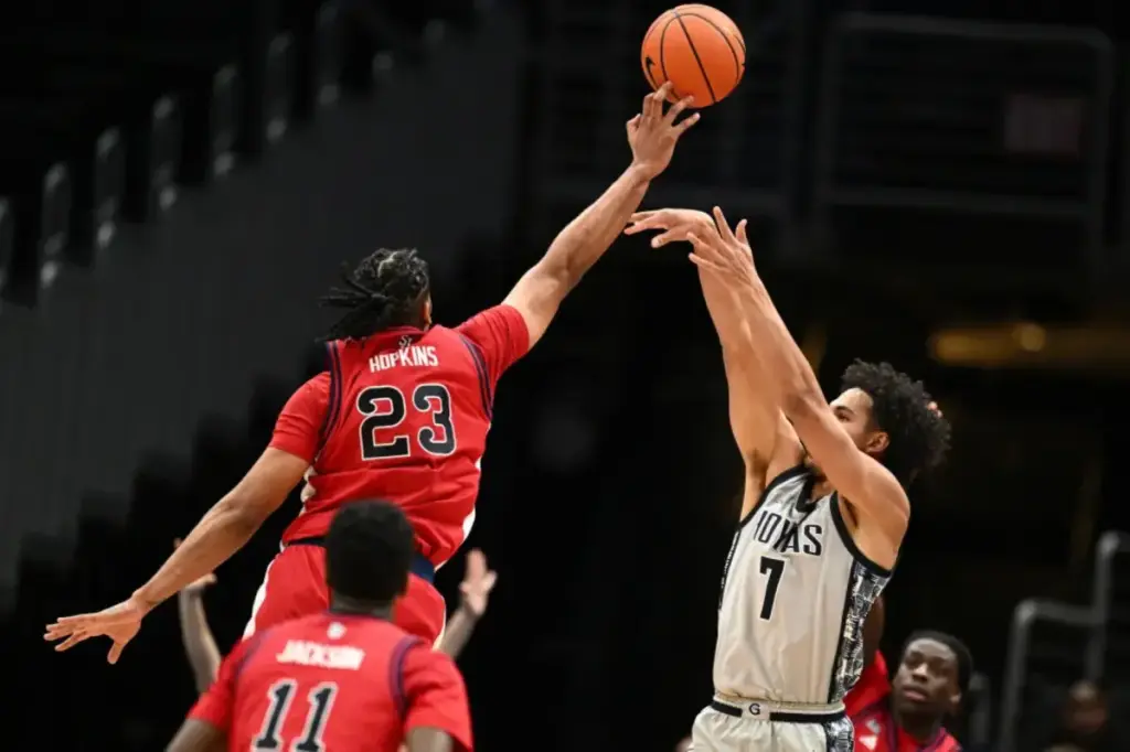 Bryce Hopkins excels on both sides in St. John's victory