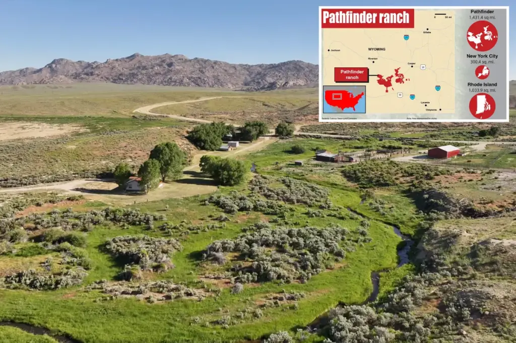 Buyer of Wyoming Pathfinder Ranches identified as Ensign Group CEO Christopher Robinson — property is bigger than Rhode Island and New York City