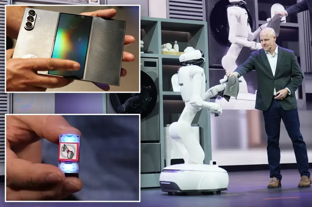 CES 2026: New smart Legos, robots that fold laundry, singing candy, and bionic pandas introduced at tech festival