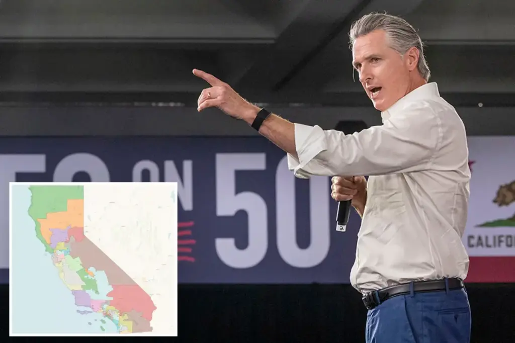 California Democrats achieve significant success with Prop 50 in federal court