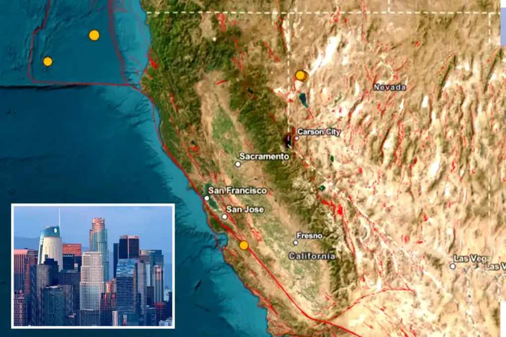 California area shaken by more than a dozen earthquakes in a day