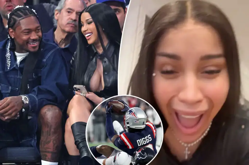 Cardi B responds to ESPN fans who questioned the Patriots following their playoff victory.
