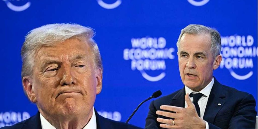 Carney prioritizes other nations over America at Davos; Trump responds