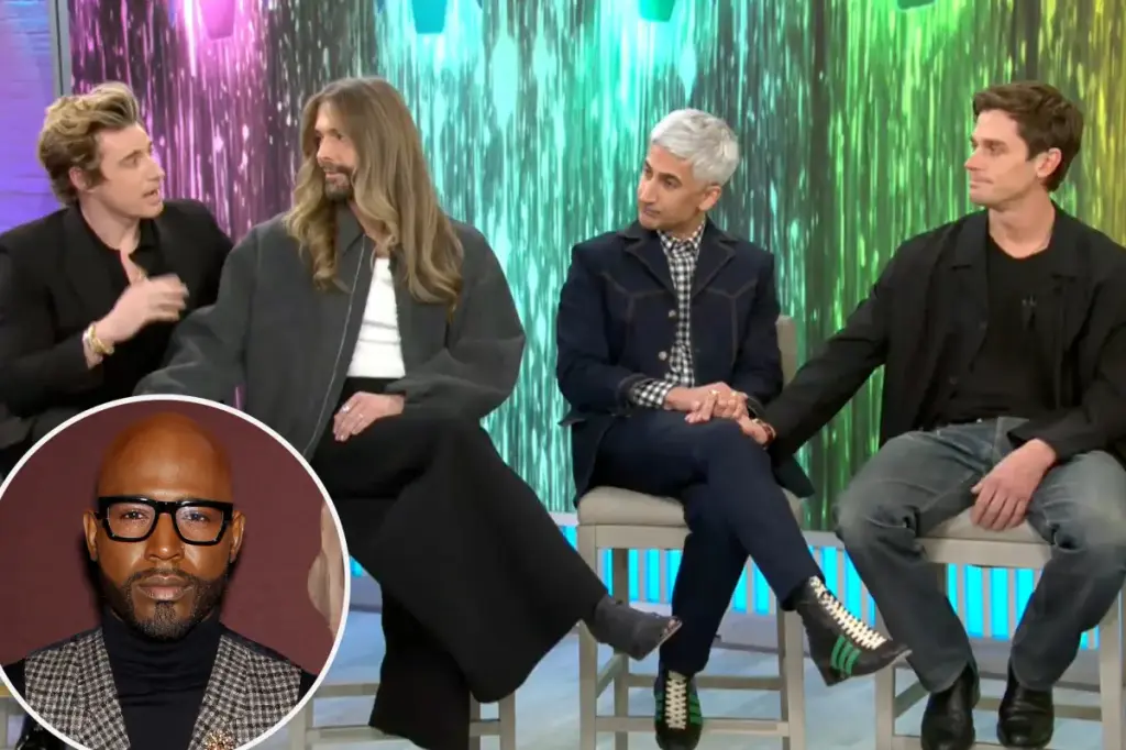 Cast members of 'Queer Eye' in conflict after being overheard criticizing Karamo Brown, according to reports.