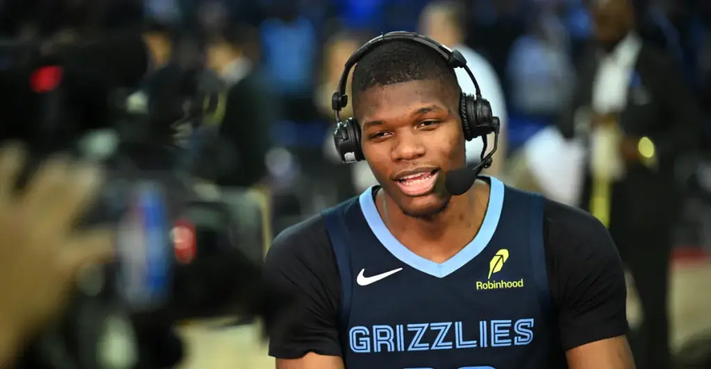 Cedric Coward is navigating the challenges of defense as one of the top rookies in the NBA.