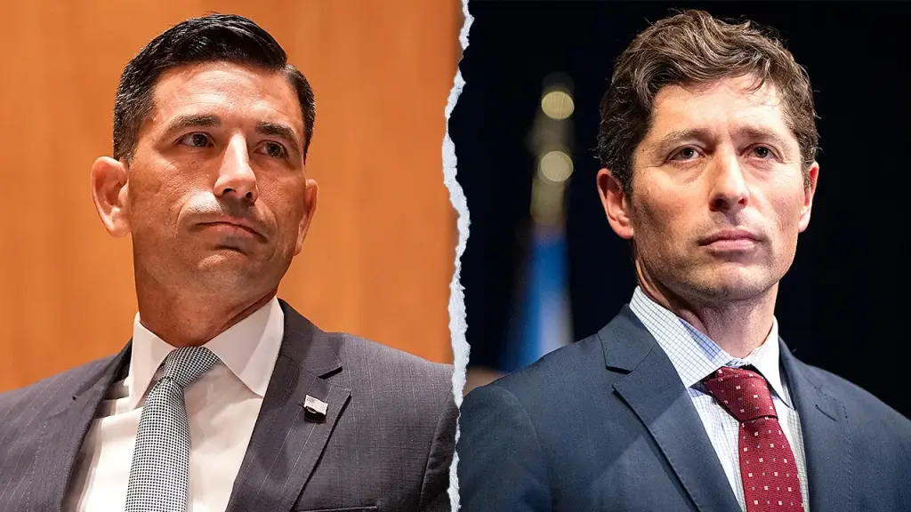 Chad Wolf blames the Minneapolis mayor for increasing turmoil following the ICE shooting.