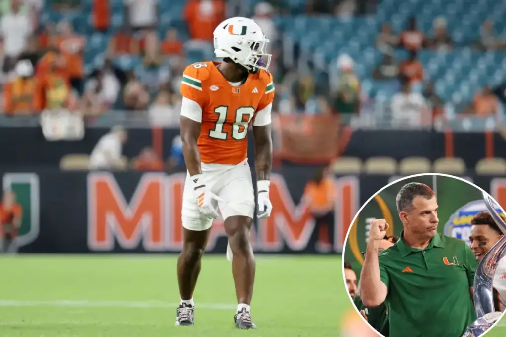 Chance Robinson and Brock Schott from Miami to enter transfer portal following CFP victory