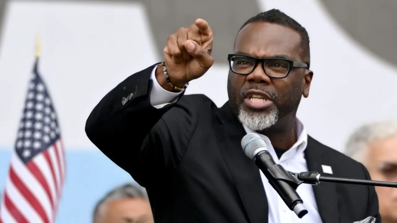 Chicago Mayor Brandon Johnson issues an executive order aimed at ICE agents