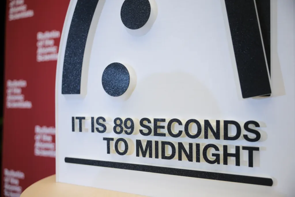 Chilling predictions for the Doomsday Clock as an update nears