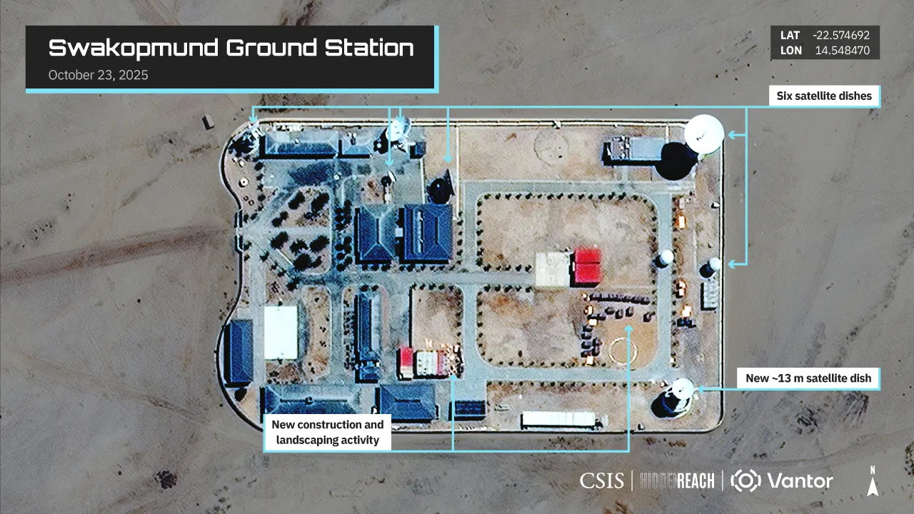 China develops space facilities in the Global South for growth.