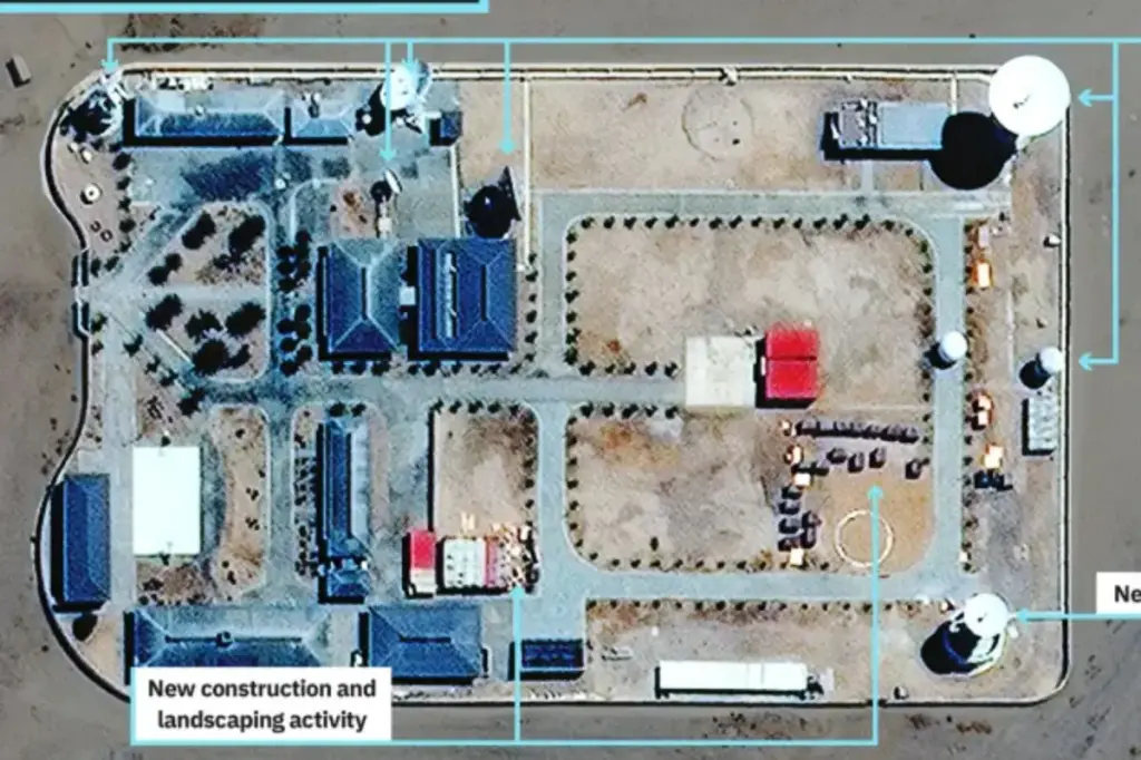 China is creating a global space network while the US is concerned about its potential military strength.