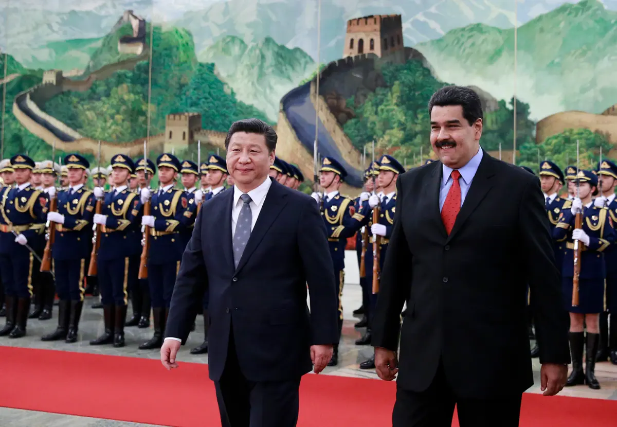 China is rushing to respond as Iran and Venezuela face difficulties.