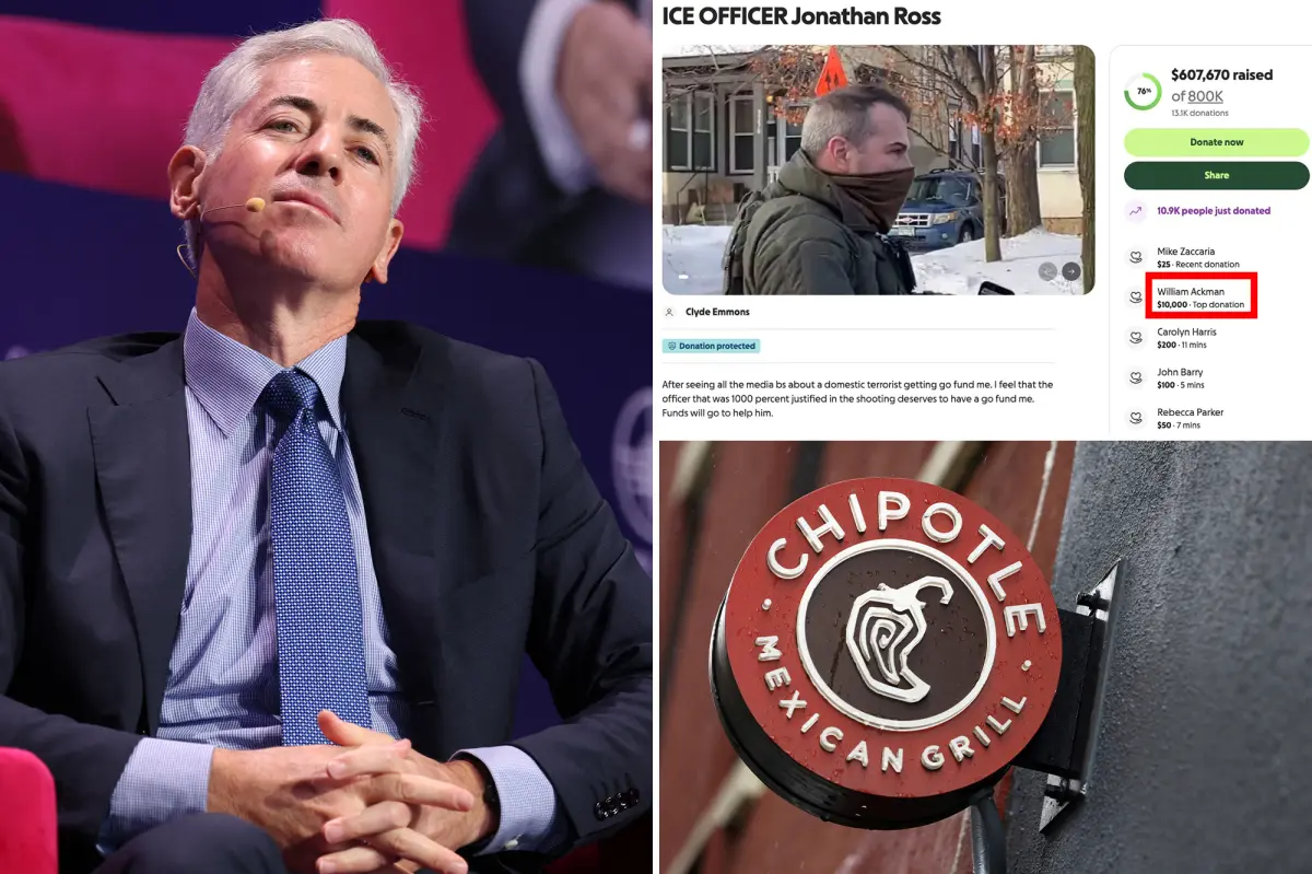 Chipotle separates itself from Bill Ackman after donation to ICE leads to calls for a boycott