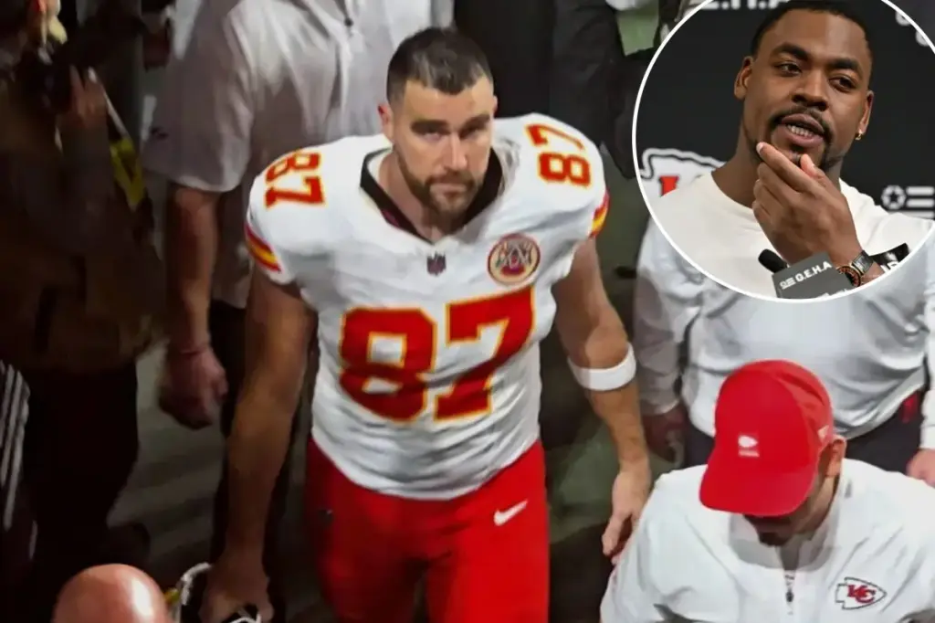 Chris Jones isn't convinced by the talk of Travis Kelce retiring