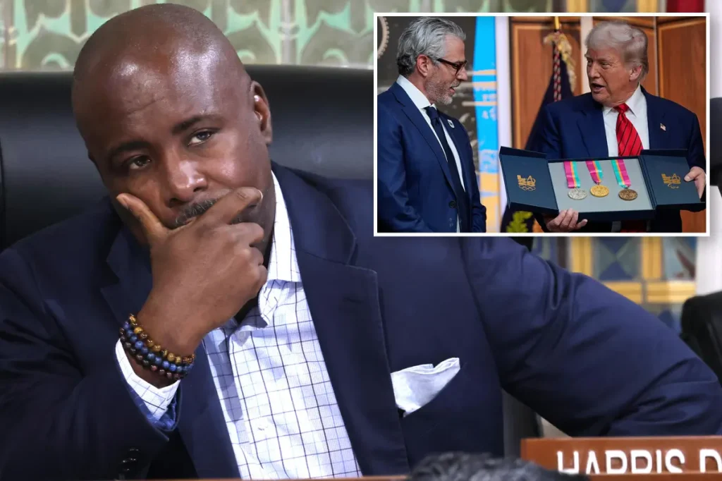 City council member repeats old assertion that the world will shun the Olympics due to Trump