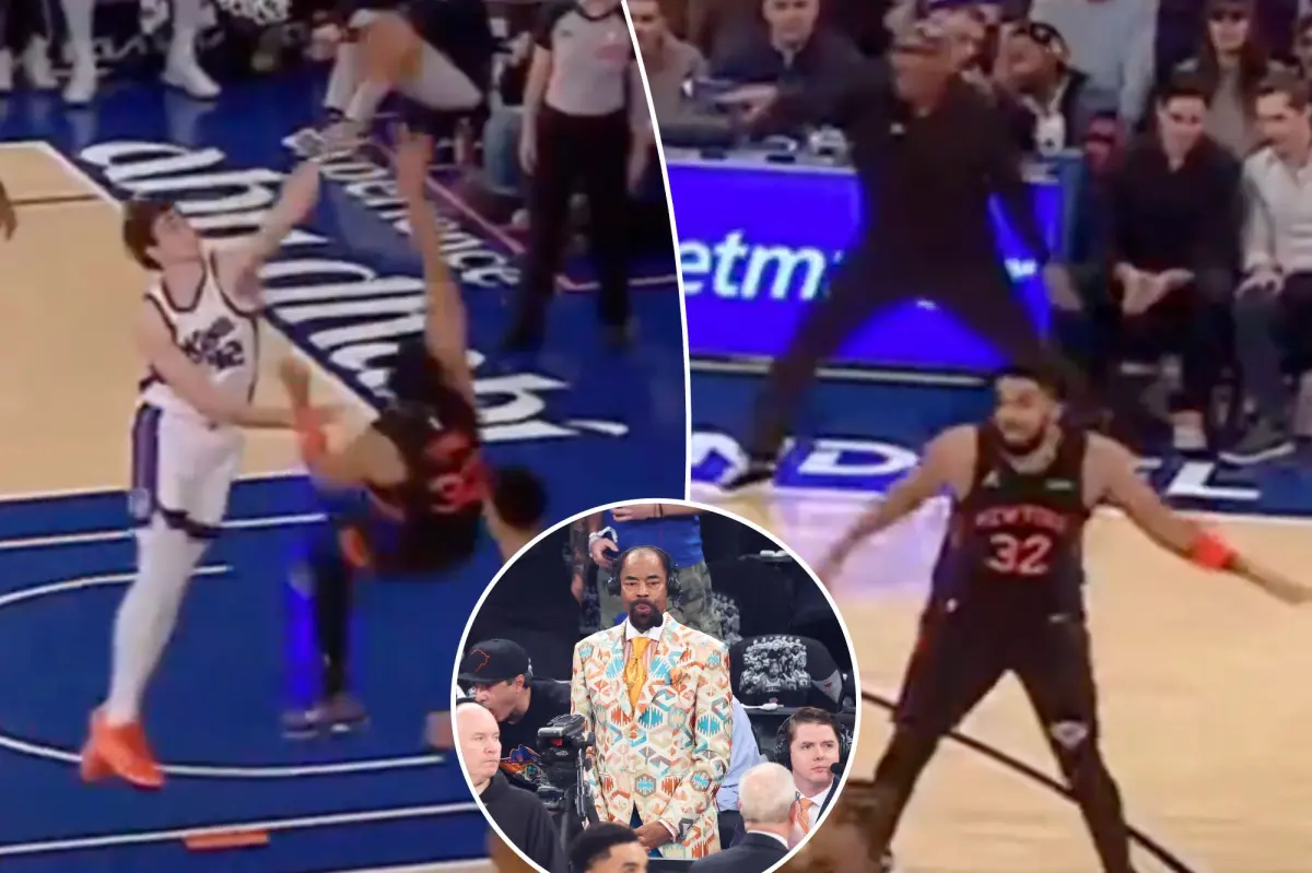 Clyde Frazier growing frustrated with Knicks player: 'Where is Towns?'