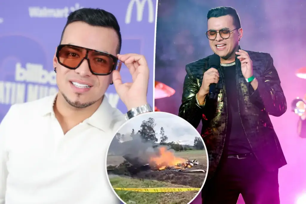 Colombian singer Yeison Jiménez, 34, dies in plane crash just hours before concert
