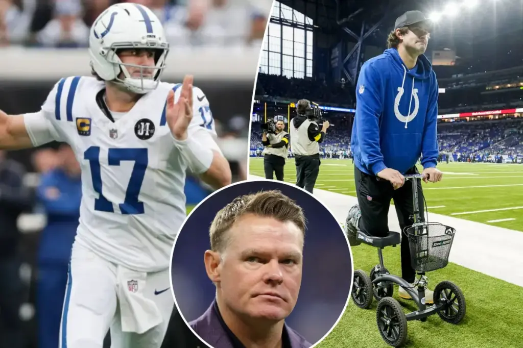 Colts GM suggests Daniel Jones' future with the team following Achilles injury