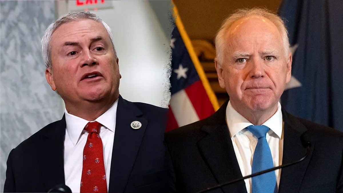 Comer claims Tim Walz retaliated against a whistleblower during a fraud probe.