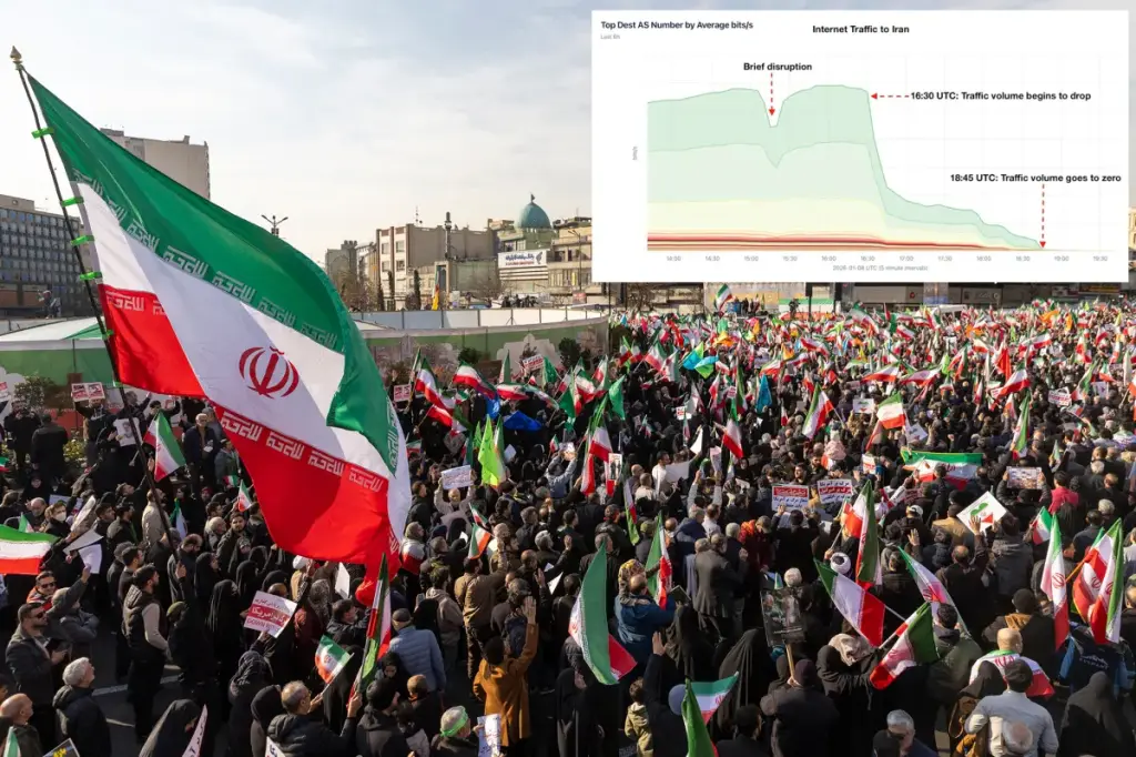 Concerns increase that Iran's Internet shutdown might become lasting to suppress opposition