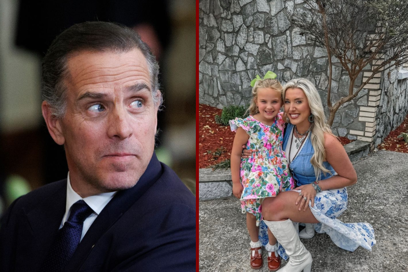 Court documents reveal Hunter Biden is not communicating with his 7-year-old daughter, essentially ignoring her.
