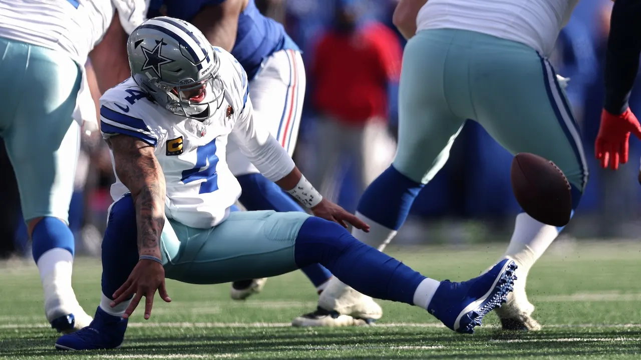 Cowboys experience back-to-back losing seasons, with Dak Prescott sidelined and a defender removed during a heavy defeat.