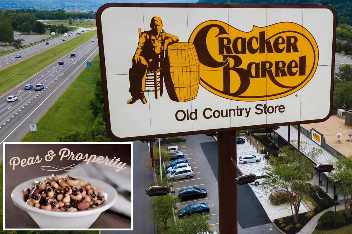 Cracker Barrel unexpectedly skips New Year's black-eyed peas