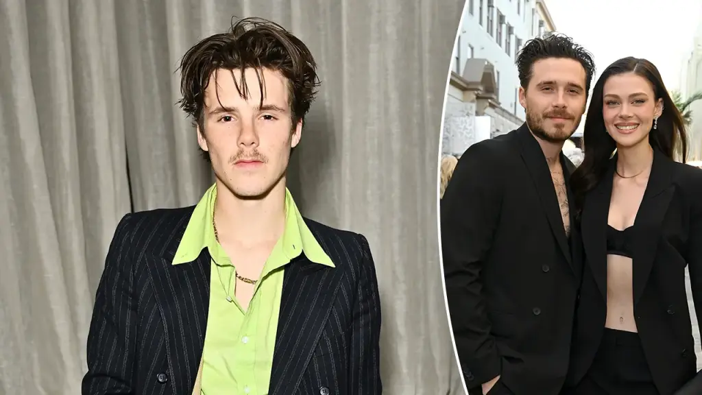 Cruz Beckham appears to quietly respond to the family drama involving Brooklyn.