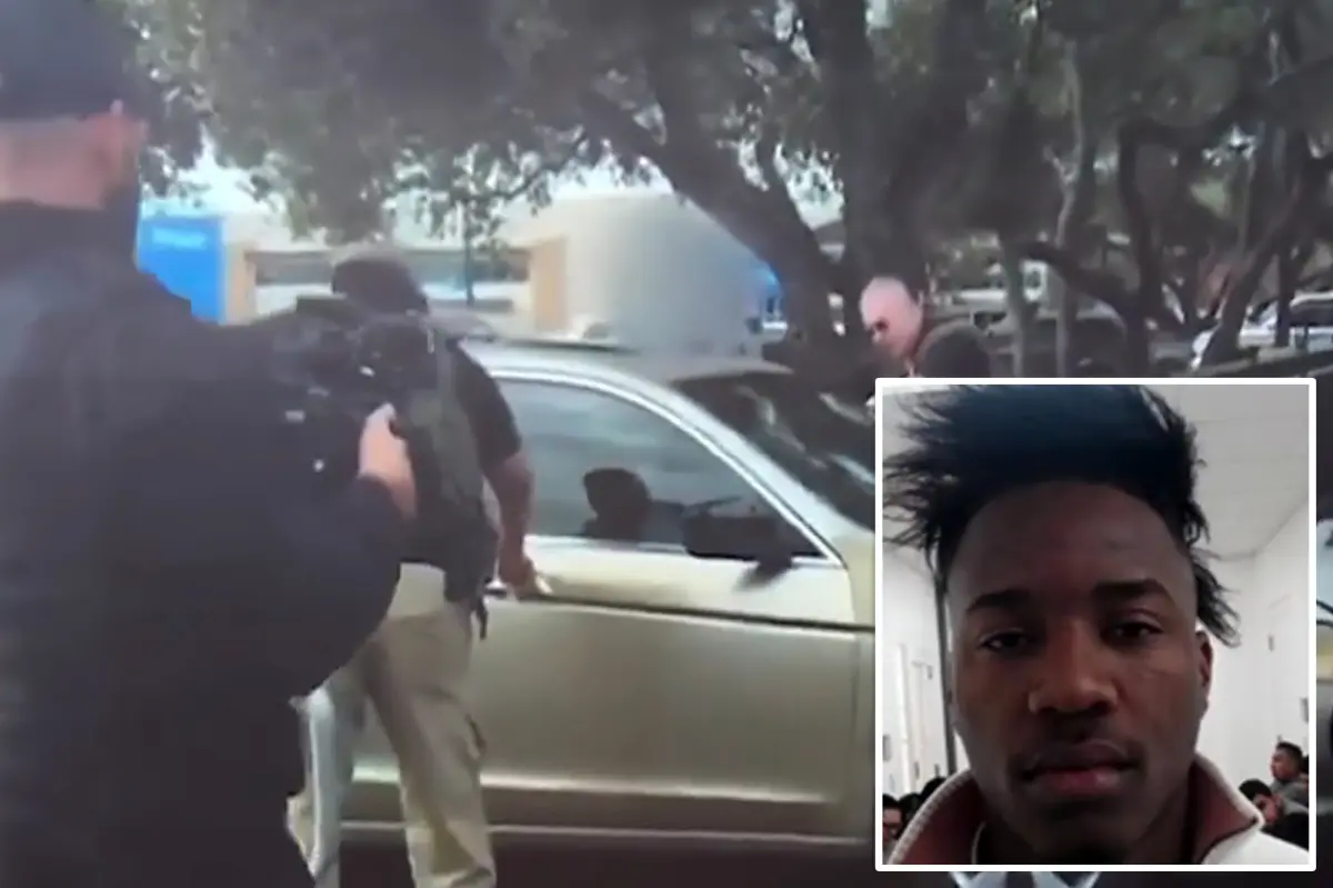 Cuban migrant filmed crashing into ICE vehicles in Texas